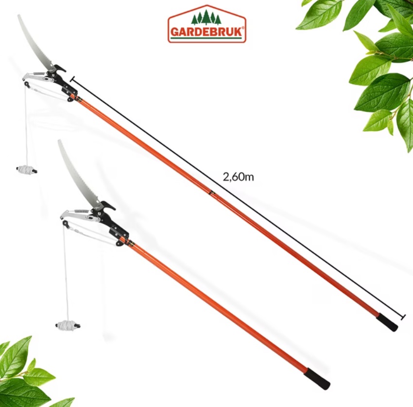 Telescopische\u0020Takkenzaag\u0020met\u0020Snoeischaar\u0020Oranje\u00202,60m Telescopische\u0020Takkenzaag\u0020met\u0020Snoeischaar\u0020Oranje\u00202,60m