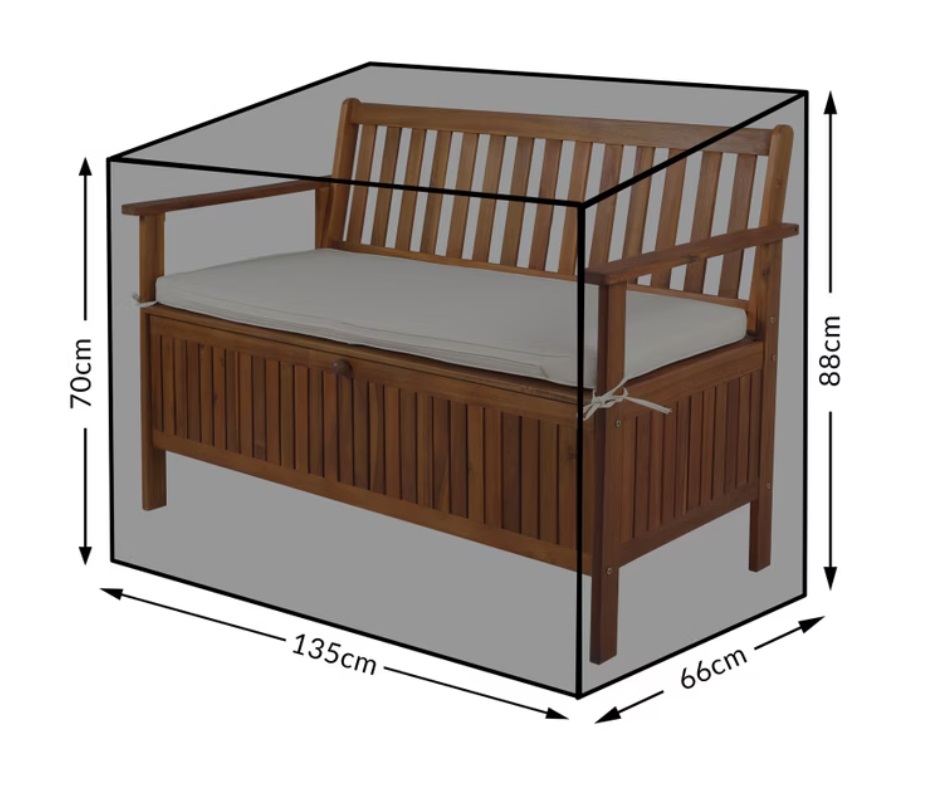 Tuinbankhoes\u0020Groen\u0020135x66x88\u002F70cm Tuinbankhoes\u0020Groen\u0020135x66x88\u002F70cm