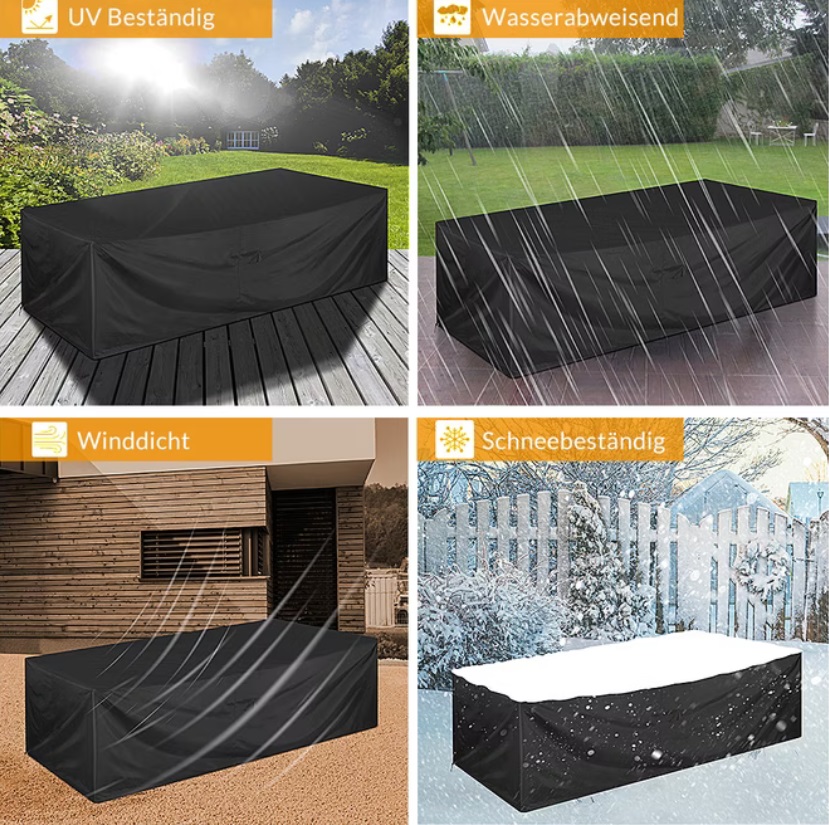 Tuinmeubelhoes\u0020Antraciet\u0020308x138x89cm