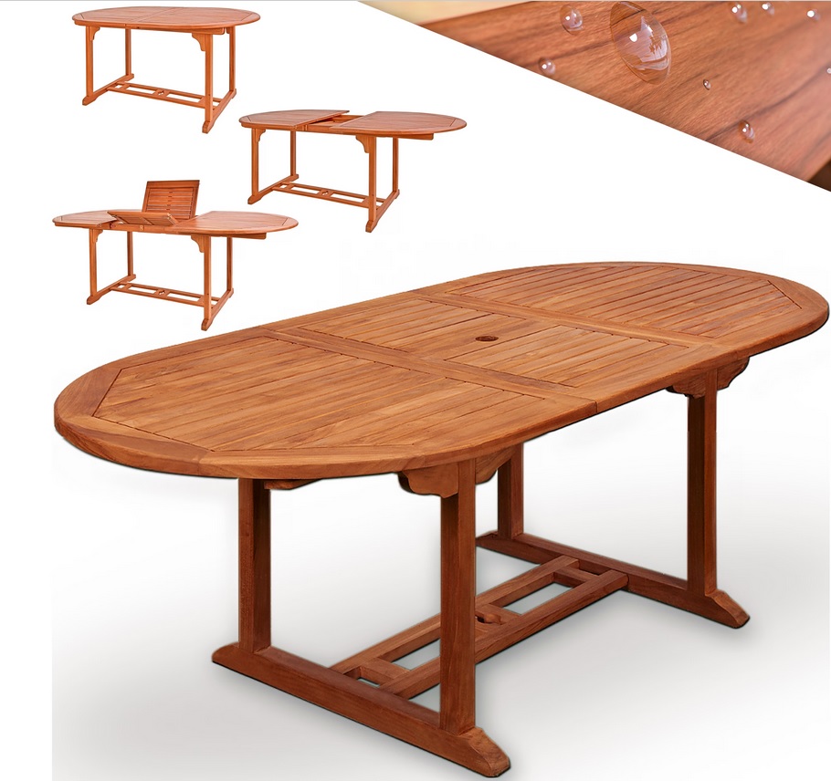 Tuintafel\u0020Vanamo\u0020uittrekbaar\u0020Eucalyptus\u0020150\u002D200x100x74cm\u0020FSC\u0020gecertificeerd Tuintafel\u0020Vanamo\u0020uittrekbaar\u0020Eucalyptus\u0020150\u002D200x100x74cm\u0020FSC\u0020gecertificeerd