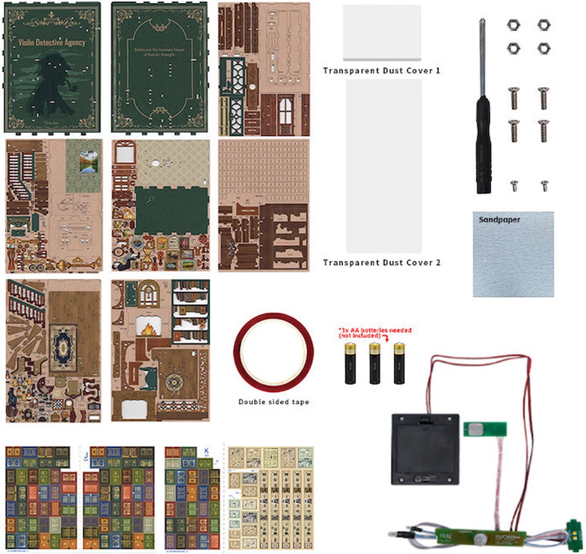 Tone\u002Dcheer\u0020BookNook\u0020Violin\u0020Detective\u0020Agency\u0020Modelbouw\u0020Knutselen Tone\u002Dcheer\u0020BookNook\u0020Violin\u0020Detective\u0020Agency\u0020Modelbouw\u0020Knutselen