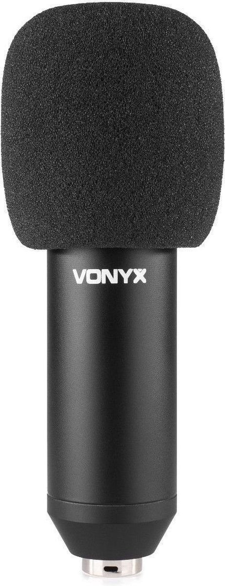 Studio\u0020microfoon\u0020Vonyx\u0020CMS400\u0020shockmount\u0020en\u0020verstelbare\u0020arm