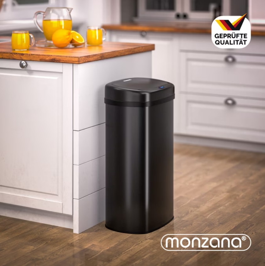 Vuilnisbak\u0020opent\u0020automatisch\u0020met\u0020Sensor\u0020Zwart\u002058L