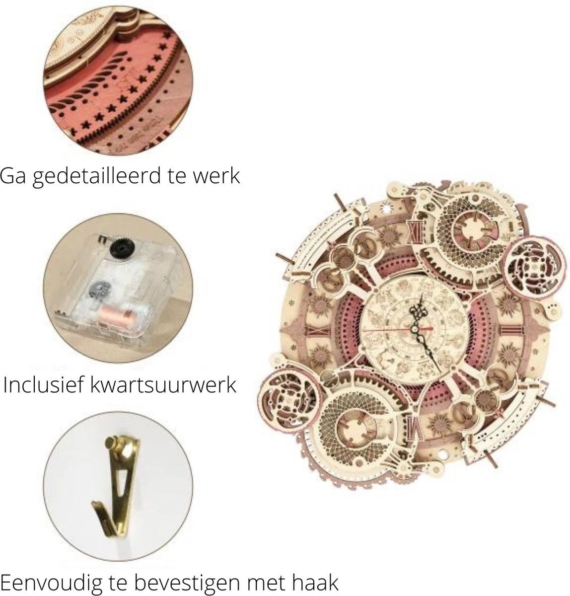 Robotime\u0020Zodiac\u0020Wandklok\u0020DIY\u0020Modelbouw\u0020Knutselen Robotime\u0020Zodiac\u0020Wandklok\u0020DIY\u0020Modelbouw\u0020Knutselen