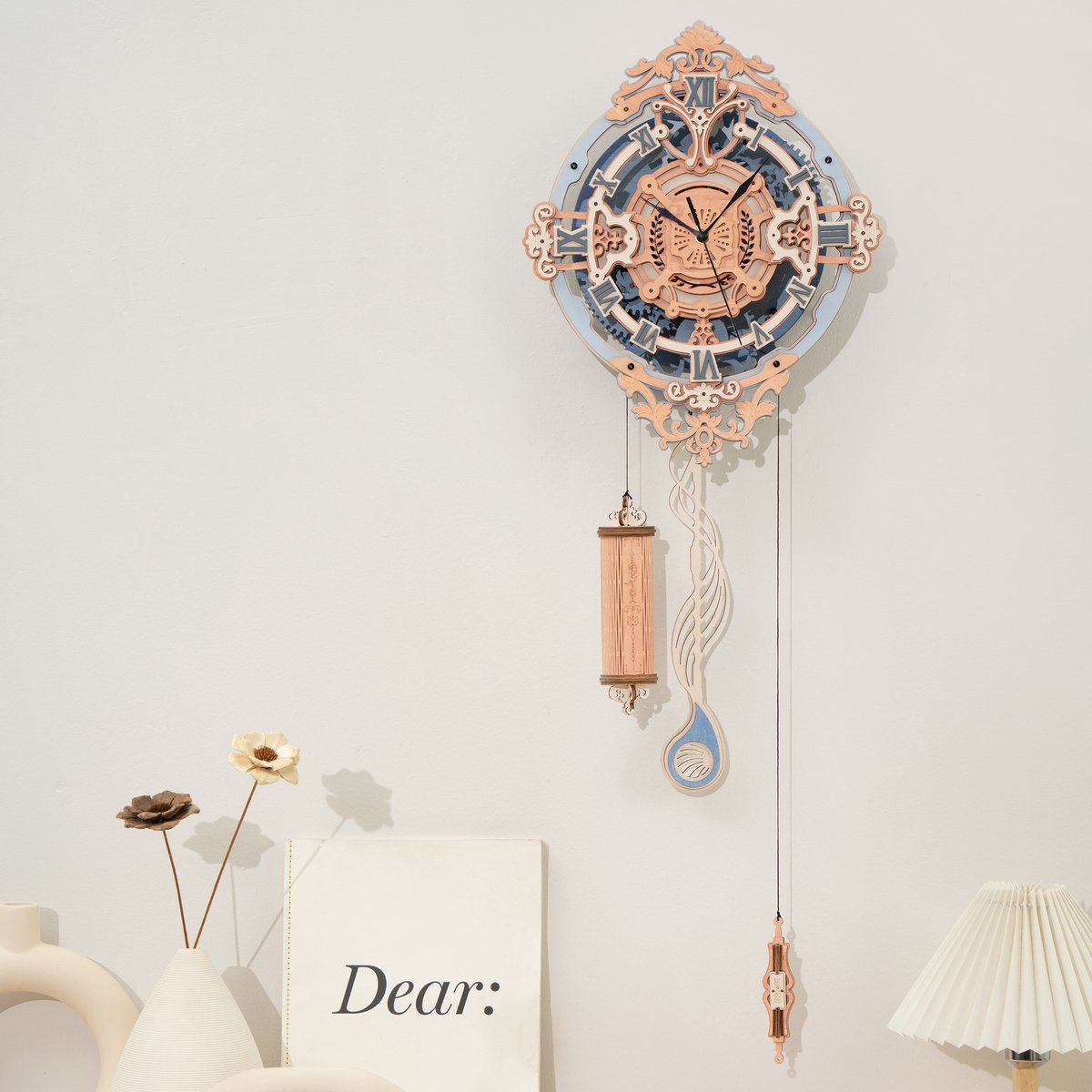 Robotime\u0020Romantische\u0020houten\u0020Wandklok\u0020modelbouw\u0020DIY\u0020Knutselen Robotime\u0020Romantische\u0020houten\u0020Wandklok\u0020modelbouw\u0020DIY\u0020Knutselen