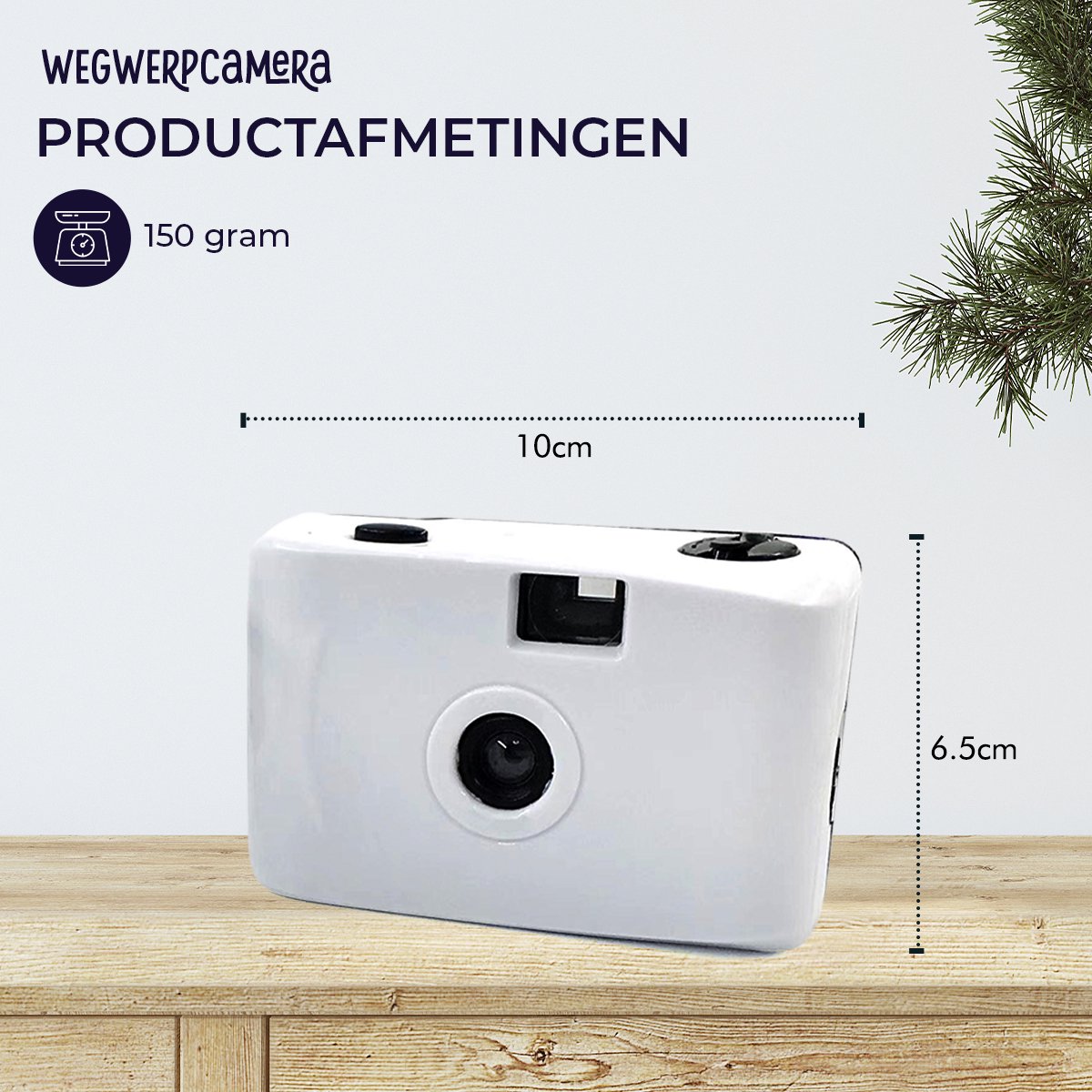 Analoge\u0020waterdichte\u0020camera\u0020met\u0020flits\u0020Wit\u0020\u002D\u0020Kinder\u0020Camera