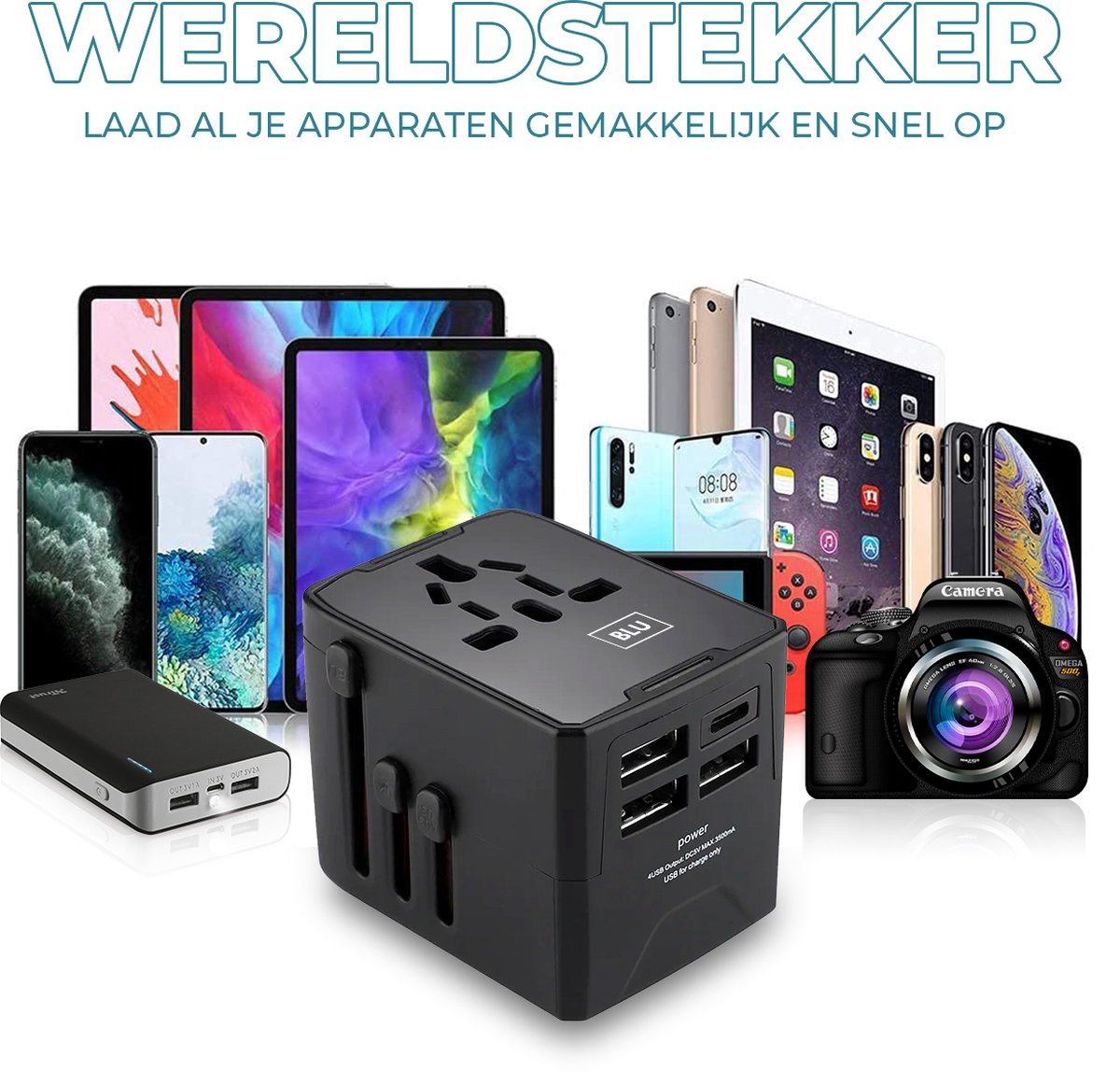 Universele\u0020Wereldstekker\u0020USB\u002DC\u0020en\u00203\u0020USB\u0020poorten\u0020voor\u0020ruim\u0020160\u0020landen Universele\u0020Wereldstekker\u0020USB\u002DC\u0020en\u00203\u0020USB\u0020poorten\u0020voor\u0020ruim\u0020160\u0020landen