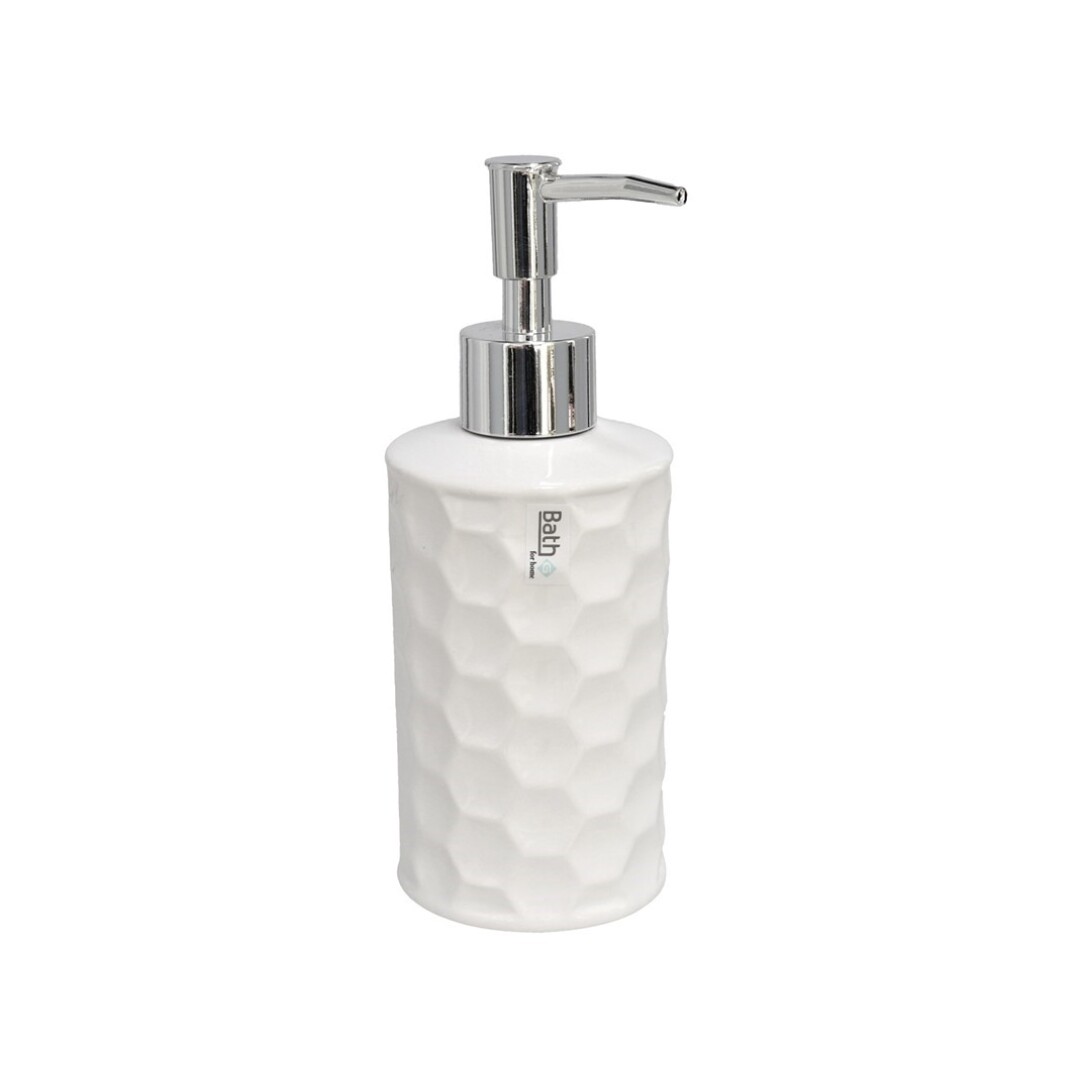 Zeepdispenser\u0020\u002F\u0020Zeeppompje\u0020\u002D\u0020Porselein\u0020Collectie\u0020\u002D\u0020Wit\u0020\u002D\u0020260ml\u0020\u002D\u0020Keramiek\u0020\u002D\u00207x7x19\u0020cm